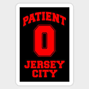 Patient Zero Zombie Jersey City - Red Sticker